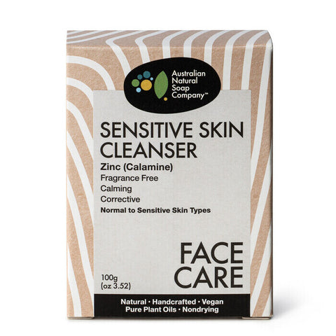 Australian Natural Soap Company Sensitive Skin Cleanser 100g