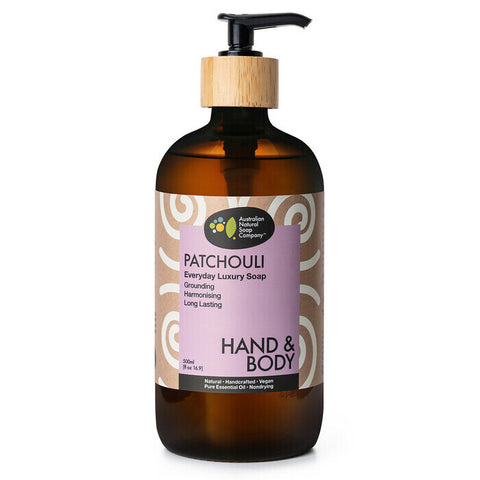 Australian Natural Soap Company Patchouli Hand & Body Wash 500ml