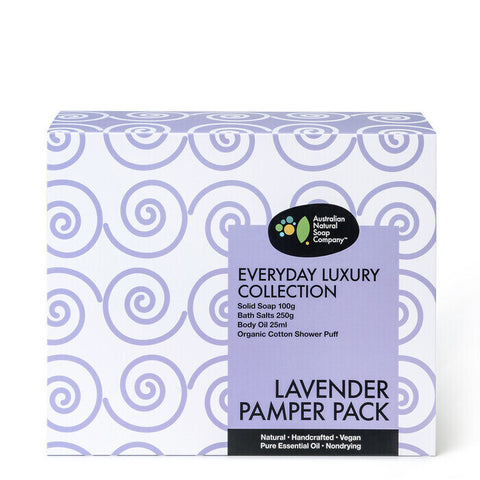 Australian Natural Soap Company Lavender Pamper Pack