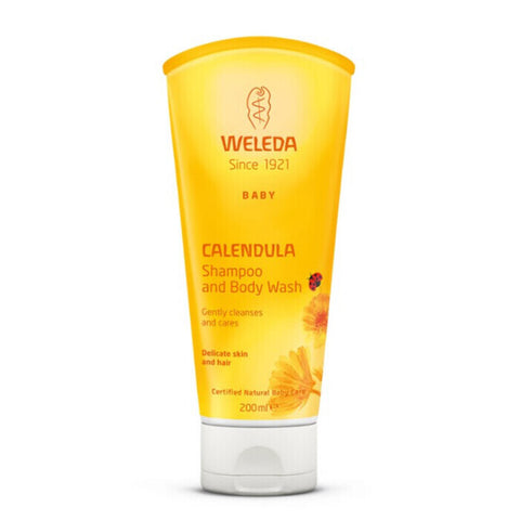 Weleda Calendula Shampoo & Body Wash 200ml