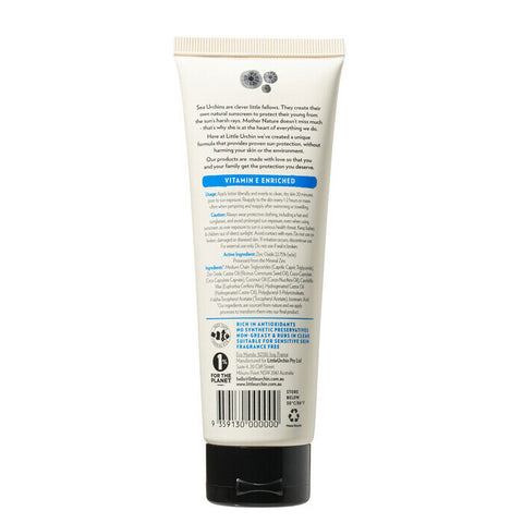 Little Urchin Natural Clear Zinc Sunscreen SPF 50+