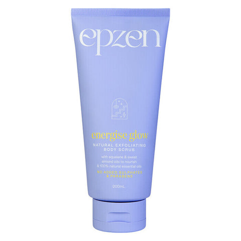 EpZen Energise Glow Natural Exfoliating Body Scrub 200ml