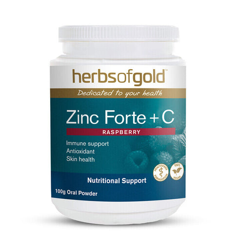 Herbs of Gold Zinc Forte + C 100g