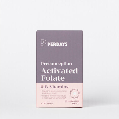 Perdays Preconception Activated Folate & B-Vitamins