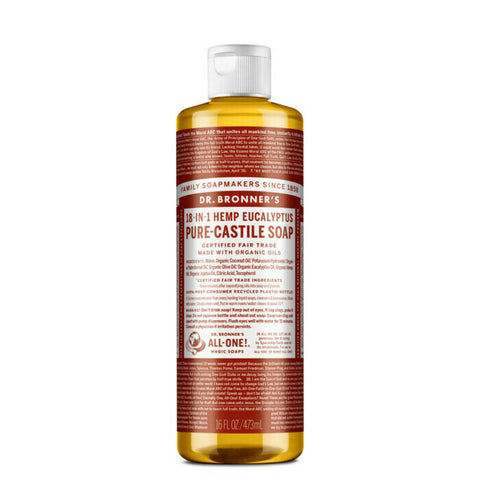 Dr Bronner's 18-In-1 Pure-Castile Soap - Eucalyptus 473ml