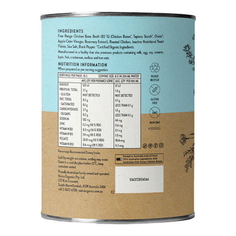 Nutra Organics Chicken Bone Broth - Home Original