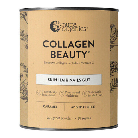 Nutra Organics Collagen Beauty - Caramel 225g