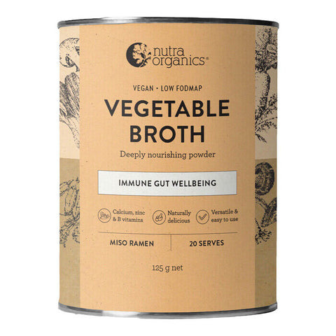 Nutra Organics Vegetable Broth - Miso Ramen 125g