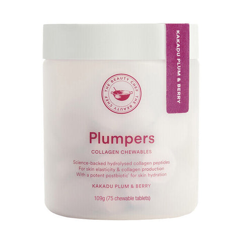 The Beauty Chef Plumpers Collagen Chewables - Kakadu Plum & Berry 75 Chewable Tablets