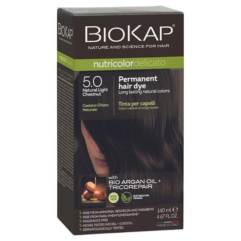 BioKap Nutricolor Delicato 5.0 Natural Light Chestnut 140ml