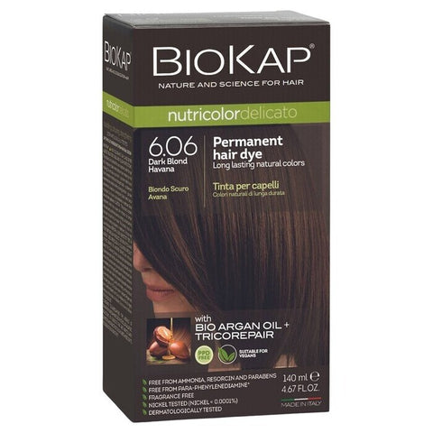 BioKap Nutricolor Delicato 6.06 Dark Blond Havana 140ml