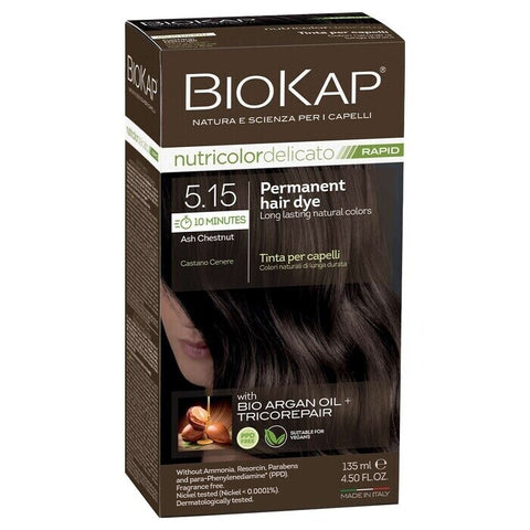 BioKap Nutricolor Rapid 5.15 Ash Chestnut 135ml