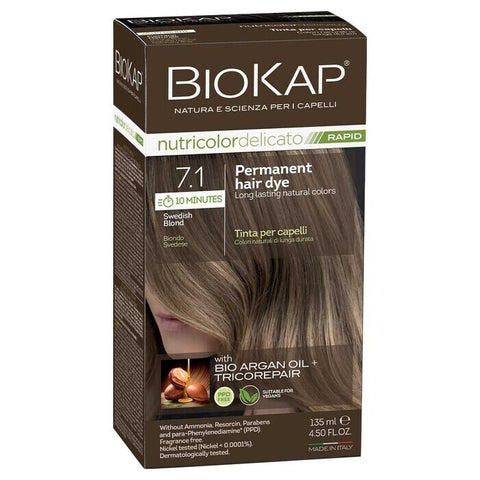 BioKap Nutricolor Rapid 7.1 Swedish Blond 135ml