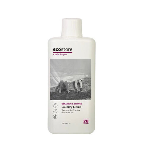 ecostore Laundry Liquid - Geranium & Orange 1L