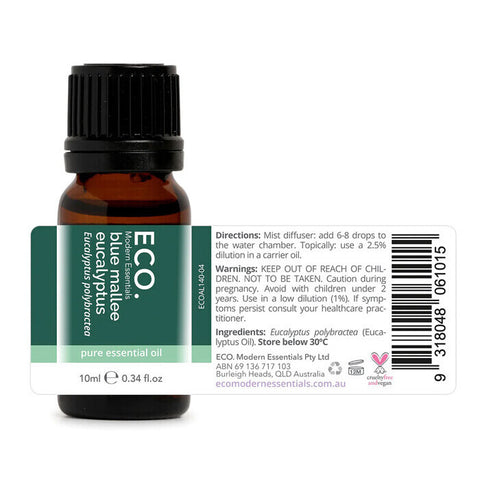 ECO. Modern Essentials Australian Eucalyptus (Blue Mallee) Pure Essential Oil