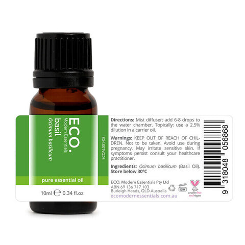 ECO. Modern Essentials Basil Pure Essential Oil