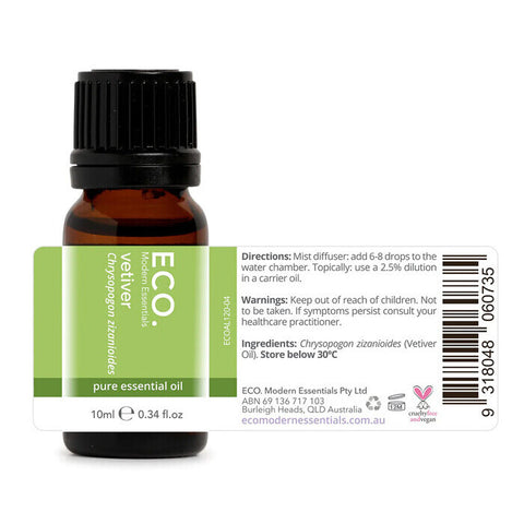 ECO. Modern Essentials Vetiver Pure Essential Oil