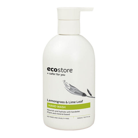 ecostore Hand Wash - Lemongrass & Lime Leaf 300ml Pump