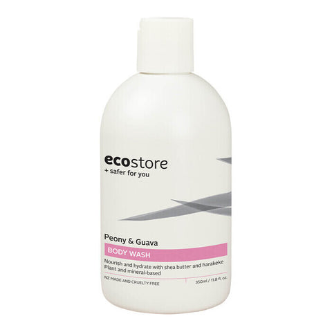 ecostore Body Wash - Peony & Guava 350ml