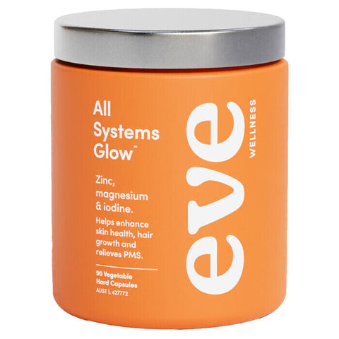 Eve Wellness All Systems Glow 90 Vege Capsules