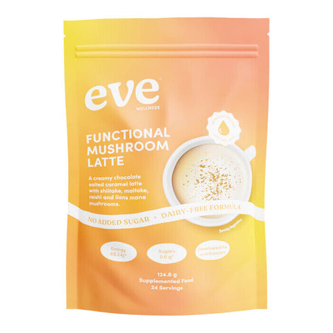 Eve Wellness Functional Mushroom Latte 124.8g