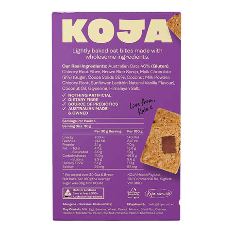 KOJA Oat Bites Multipack - Choc Chip