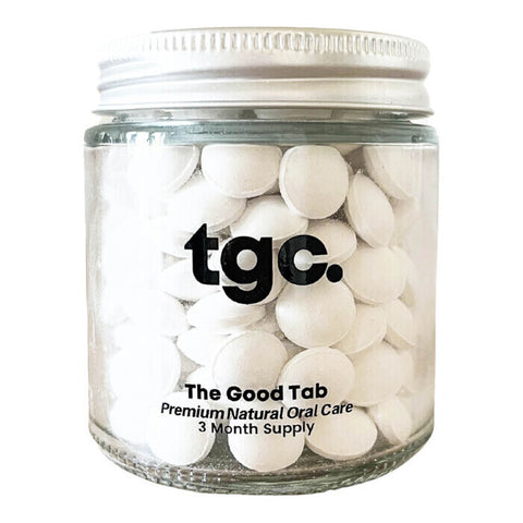 The Good Company Fresh Mint Tooth Tabs with nHAp 180 Tablets