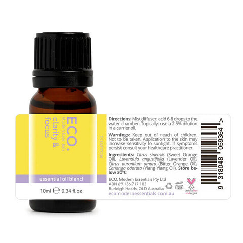 ECO. Modern Essentials Clarity & Focus Essential Oil Blend