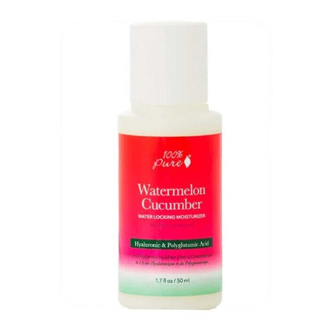 100% Pure Cosmetics Watermelon Cucumber Water Locking Moisturizer 1.7 oz