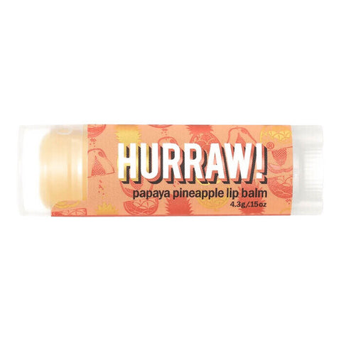 Hurraw Lip Balm Organic Lip Balm - Papaya Pineapple 4.3g