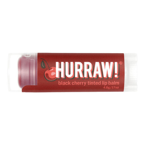 Hurraw Lip Balm Organic Tinted Lip Balm - Black Cherry 4.8g