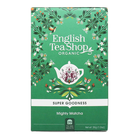 English Tea Shop Mighty Matcha Tea 20 Tea Bags