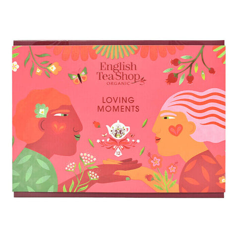 English Tea Shop Loving Moments Pyramid Tea 12 Pyramid Tea Bags