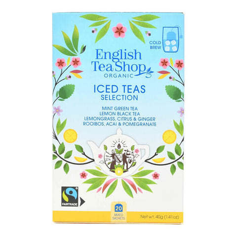 English Tea Shop Iced Teas Selection 20 Tea Bags