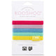 Kooshoo Certified Organic Hair Ties - Rainbow 5 pack