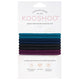 Kooshoo Plastic Free Mondo Round Hair Ties   - Dark 8 pack