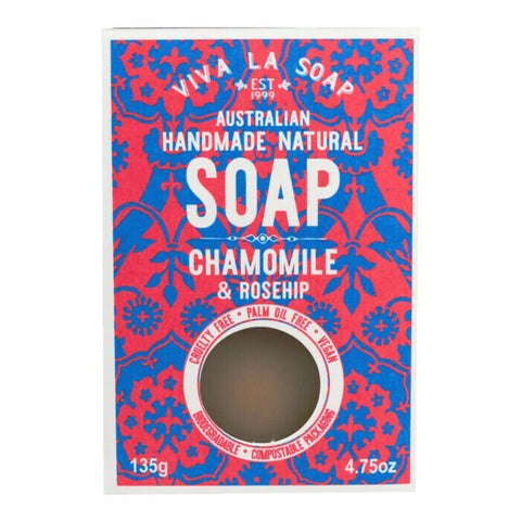 Viva La Body Natural Soap - Chamomile & Rosehip 135g