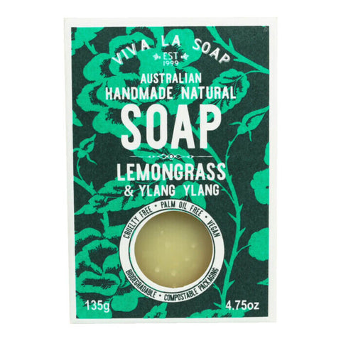 Viva La Body Natural Soap - Lemongrass & Ylang Ylang 135g