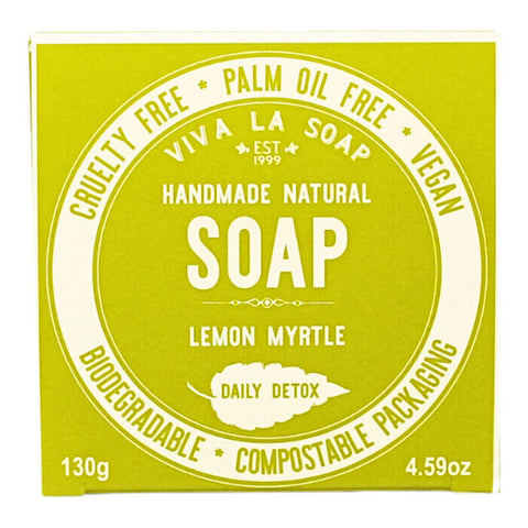 Viva La Body Daily Detox Soap - Lemon Myrtle 130g