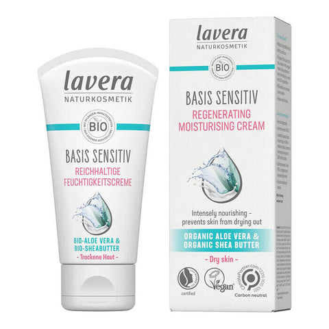 Lavera Basis Sensitiv Regenerating Moisturising Cream 50ml