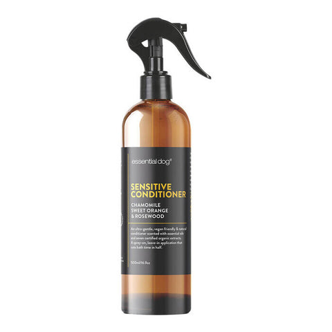 Essential Dog Sensitive Dog Conditioner - Chamomile, Sweet Orange & Rosewood 500ml