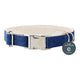 Essential Dog Organic Hemp & Cotton Dog Collar - Ink Blue