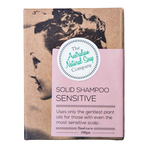 Australian Natural Soap Company Solid Shampoo - Sensitive 100g