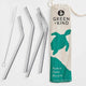 Green + Kind Stainless Steel Bent Straws - 4 Pack 4 Pack