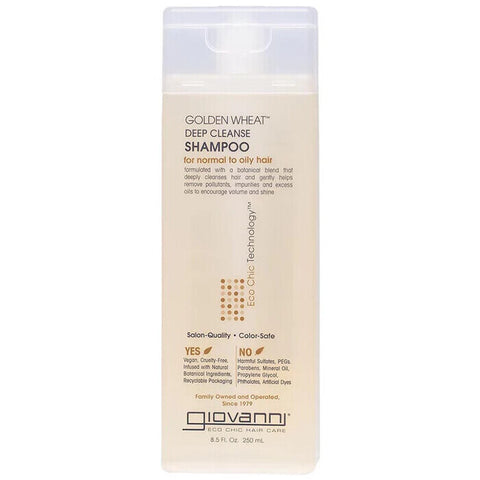 Giovanni Golden Wheat Deep Cleanse Shampoo 250ml