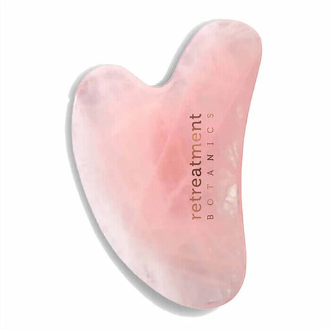 Retreatment Botanics Rose Quartz Gua Sha 1 Unit