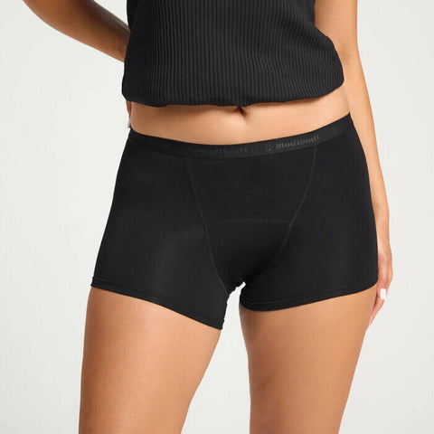 Classic Boyshort Moderate Heavy - Black