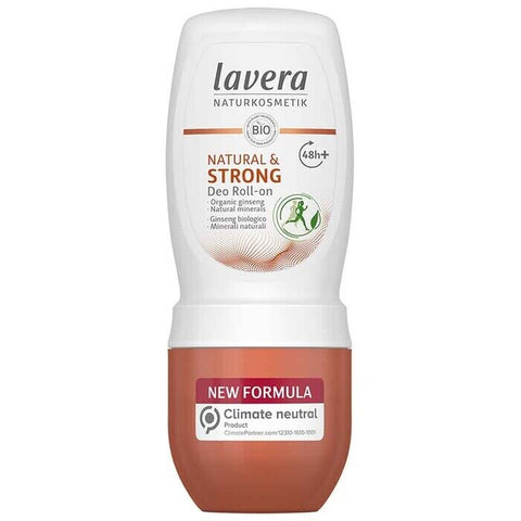 Lavera Deodorant Roll On - Natural & Strong 50ml