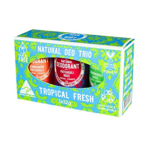 Viva La Body Deo Trio Tropical Fresh 3 x 32g