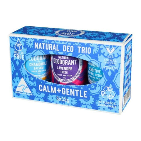 Viva La Body Deo Trio Calm and Gentle 3 x 32g